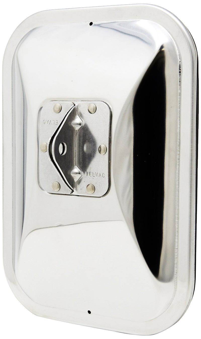 Velvac 709002 7.5" x 10.5" Stainless Steel RV Type Mirror - Image 2